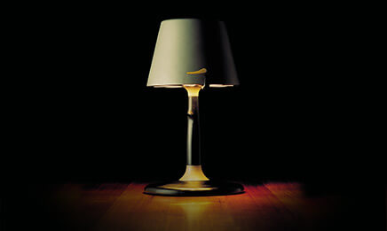 Minas Designs-Carbon fiber table lamp